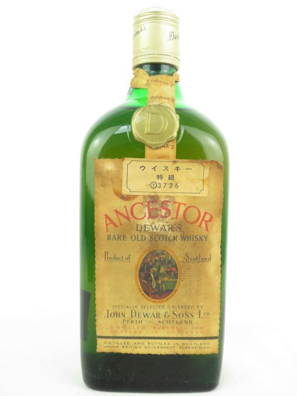 未開栓】DEWAR`S ANCESTOR デュワーズ アンセスター スコッチ