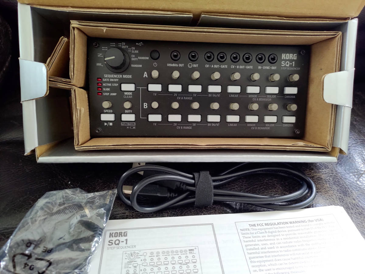 KORG SQ-1 STEP SEQUENCER コルグ ステップ シーケンサー(MIDI
