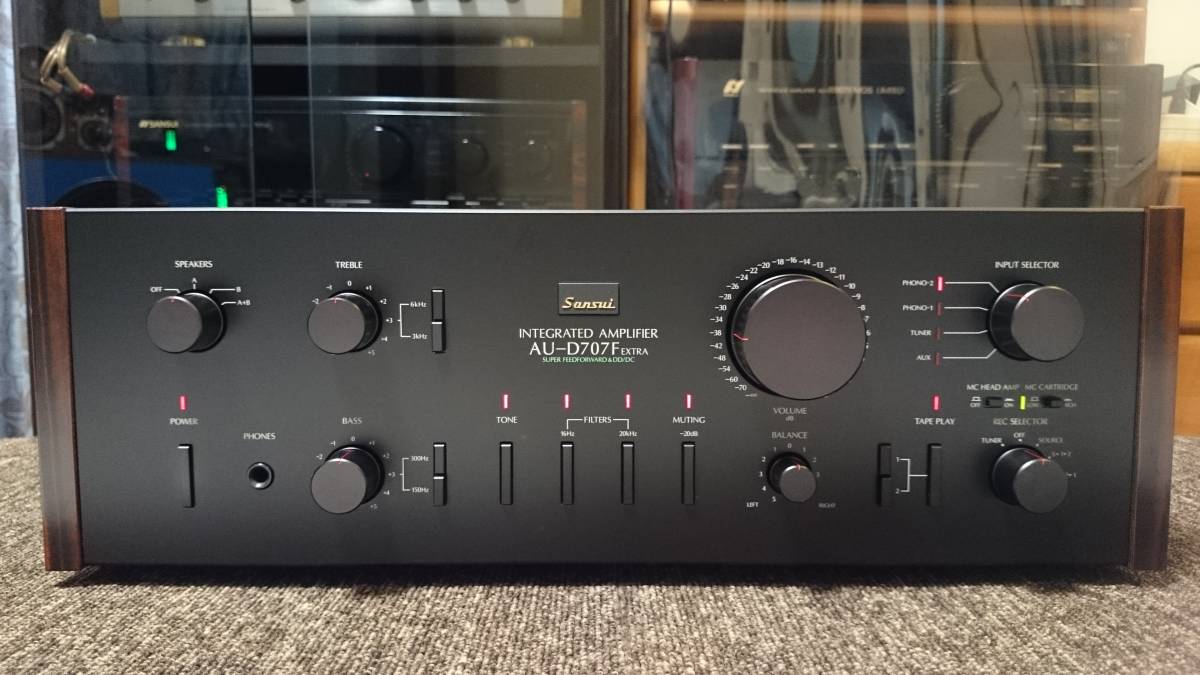 sansui サンスイ AU-D707F EXTRA S-A 整備 保証あり プリメインアンプ