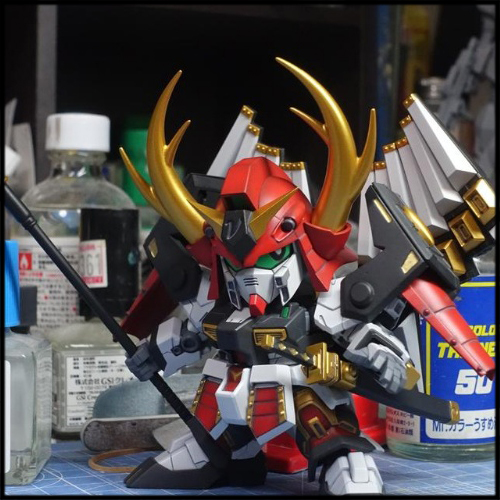 B_1040)SD 武者仁宇頑駄無 改造パーツ ガレージキット