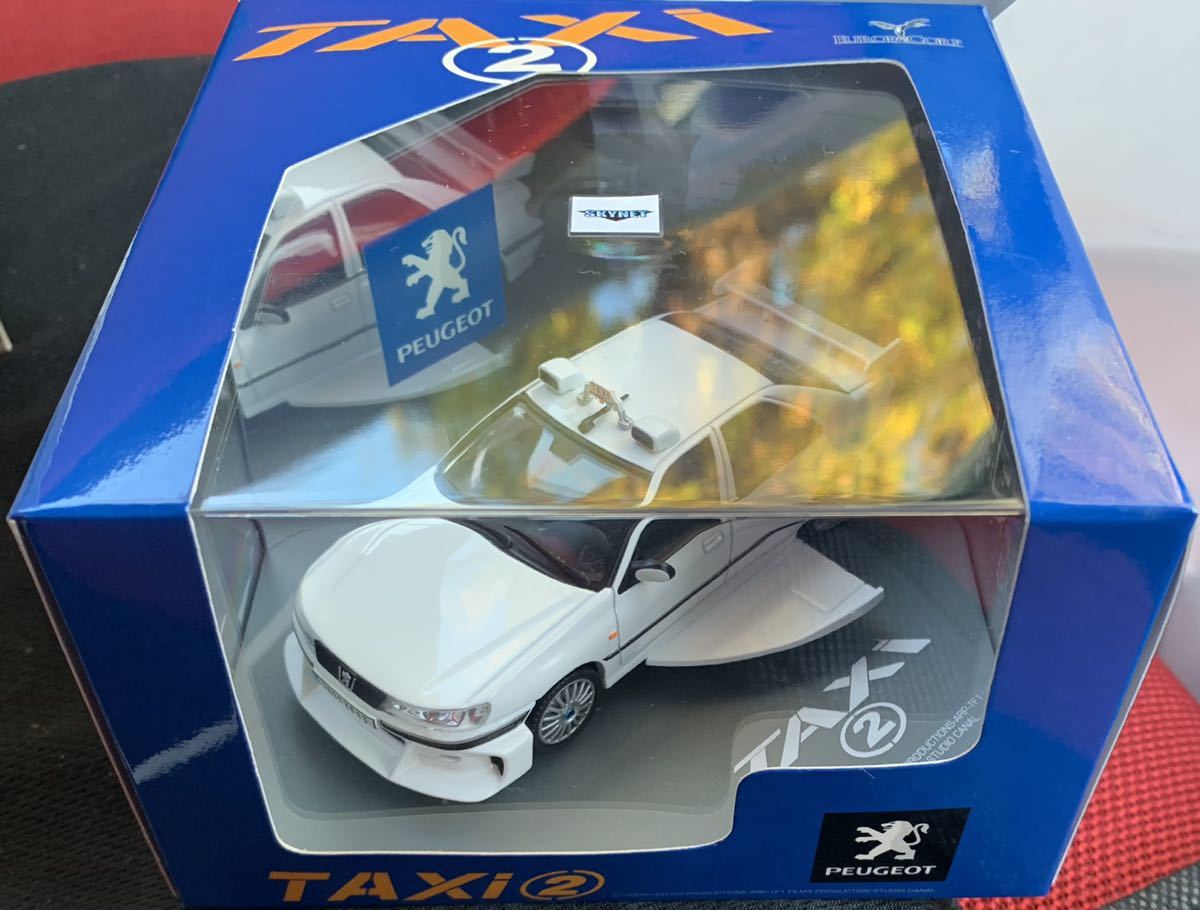 1/43 アオシマ スカイネット プジョー 406 タクシー2 peugeot 406 taxi