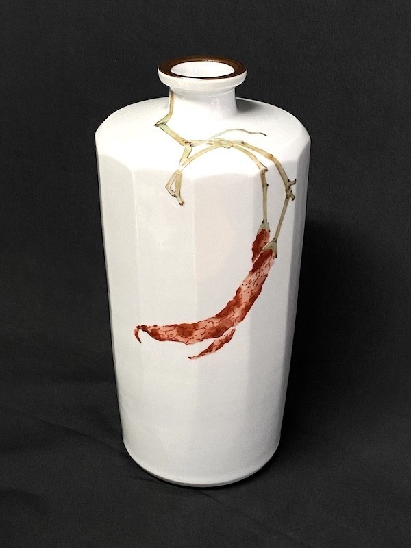 山田義明 九谷焼 花瓶 一輪挿し 【公式通販】