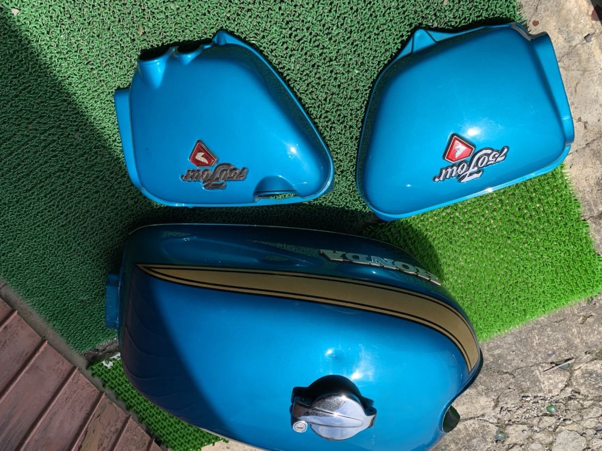 cb750 cb750k タンク サイドカバー cb750four