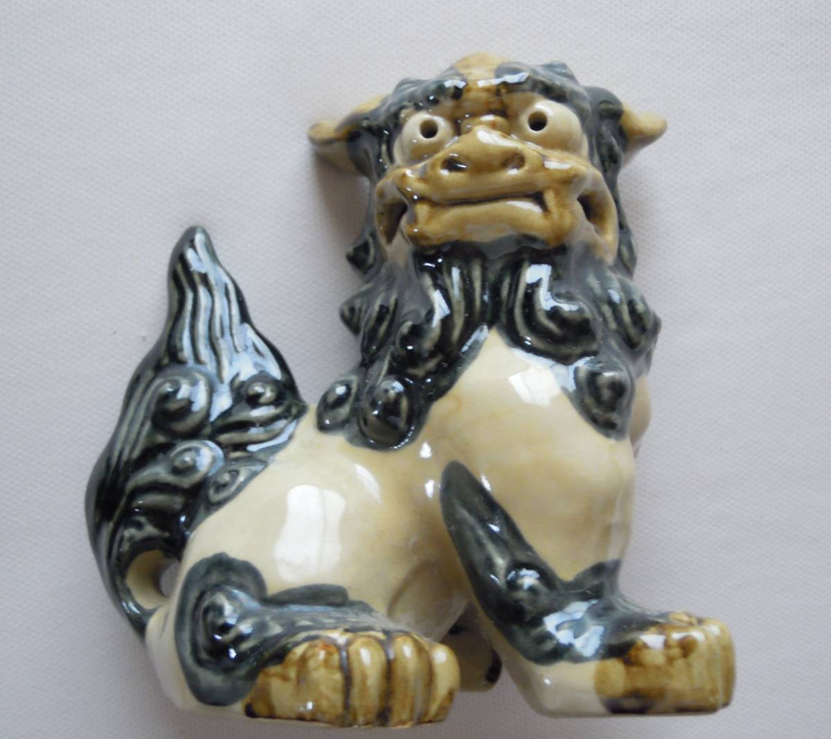 シーサシーサー特大陶器大型沖縄魔除け狛犬置物縁起物石敢當