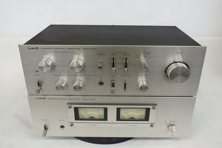 HITACHI 日立 Lo-D ローディ HCA-4580 プリアンプ 音響機器 【公式通販】