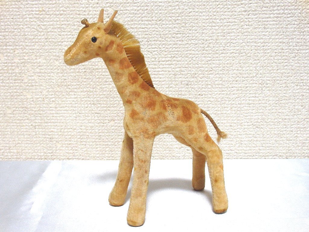 Steiff steiffシュタイフ/ ビンテージ・キリン Giraffe /17cm
