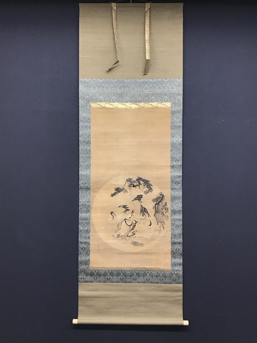 豊臣秀吉図⁄豊公伴一邦 717 公観桜 花見 掛け軸 肉筆 - メルカリ 【真