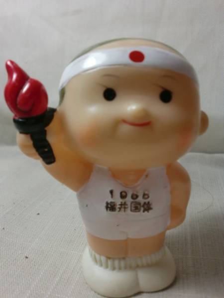 連休値下げ❣️1968年 福井国体 福井銀行 ふくちゃん 貯金箱 福井銀行