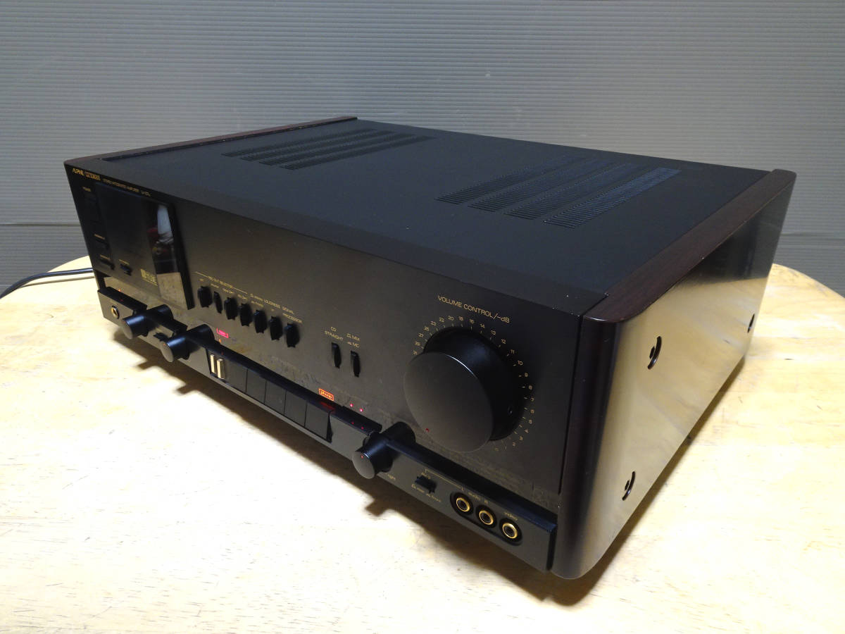 希少 ALPINE LUXMAN アルパイン ラックスマン LV-109 プリメインアンプ