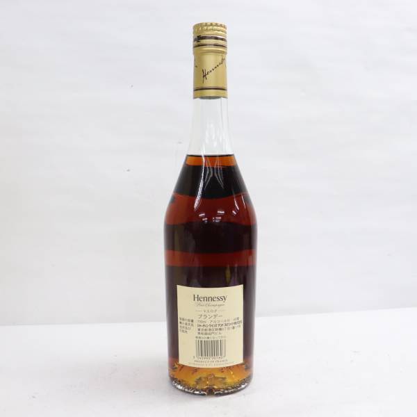 Hennessy（ヘネシー）VSOP スリム クリアボトル 40％ 700ml ※オリ有