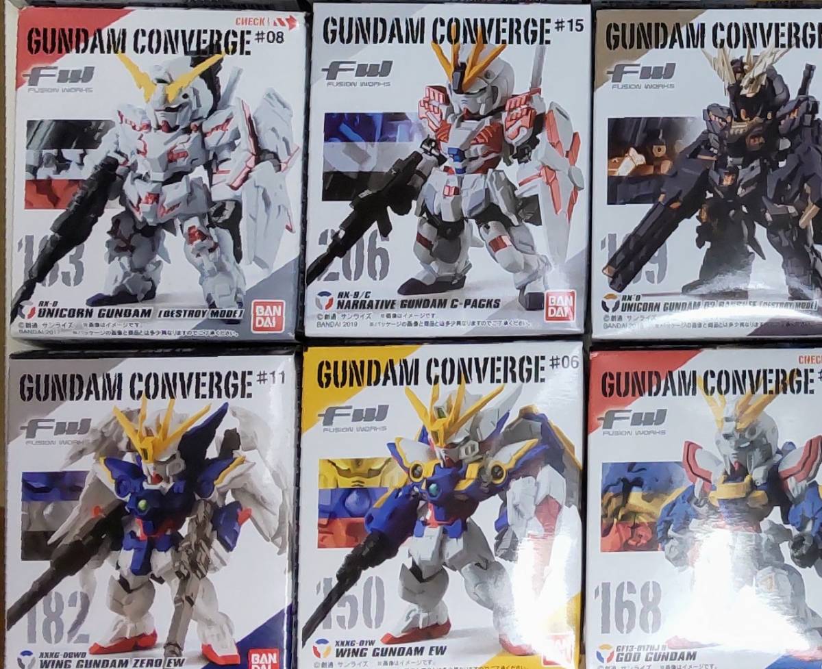 新品未開封 全21 FW GUNDAM CONVERGE ガンダムコンバージ 大量セット