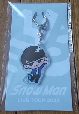 Snow Man[LIVE TOUR 2022 Labo. すのチルアクリルキーホルダー]渡辺