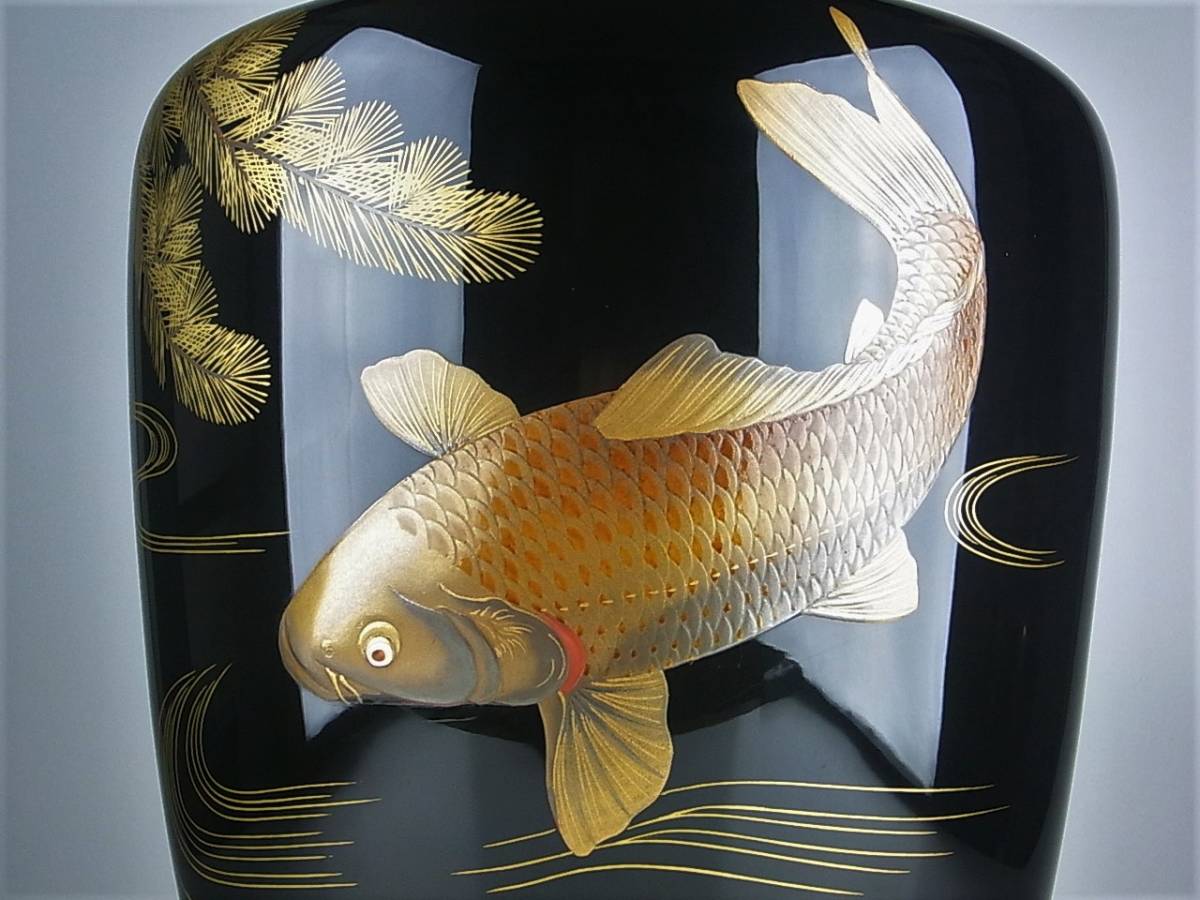 平安象彦 河太郎碗 吸物碗 溜塗 5客セット 京漆器 吸物椀