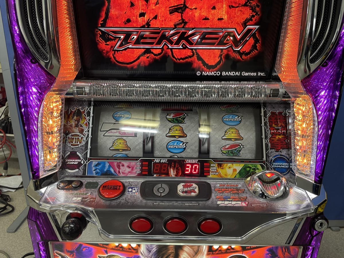 パチスロ実機 鉄拳2家庭用電源 不要機付き 楽天市場】《家庭用パチスロ