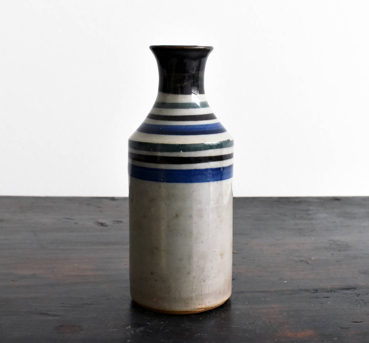 美濃 御深井 徳利 古美術 古道具 アンティーク 花器 酒器