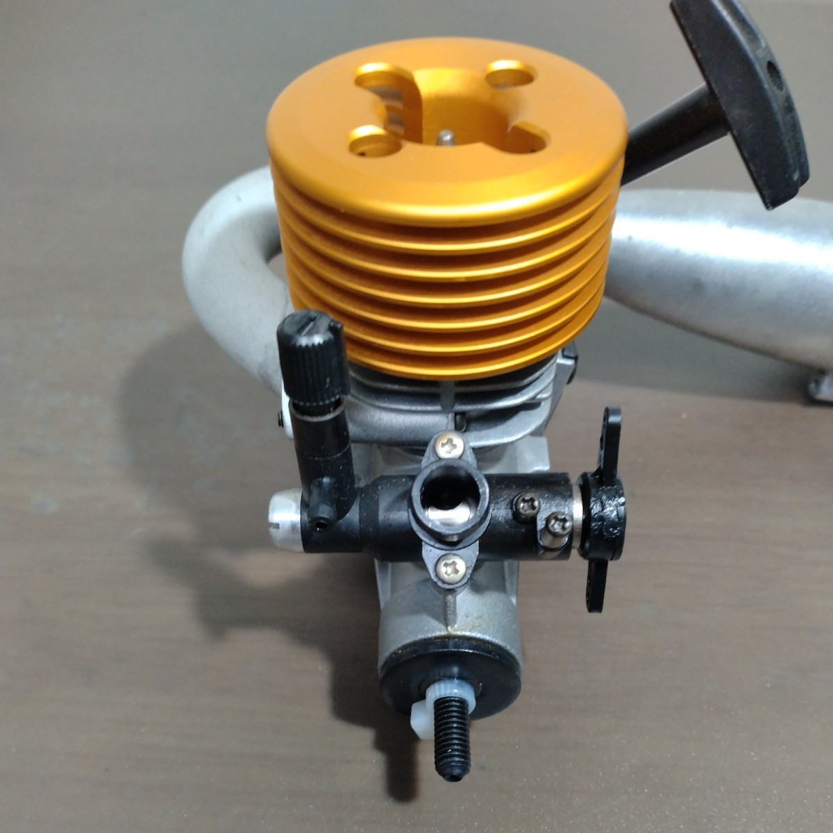 京商gs エンジンリコイルスタート圧縮強い