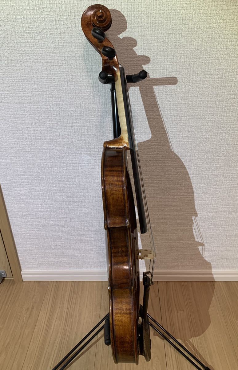 古いバイオリン Robert Dolling 4/4 珍しい表板一枚板 ドイツ製