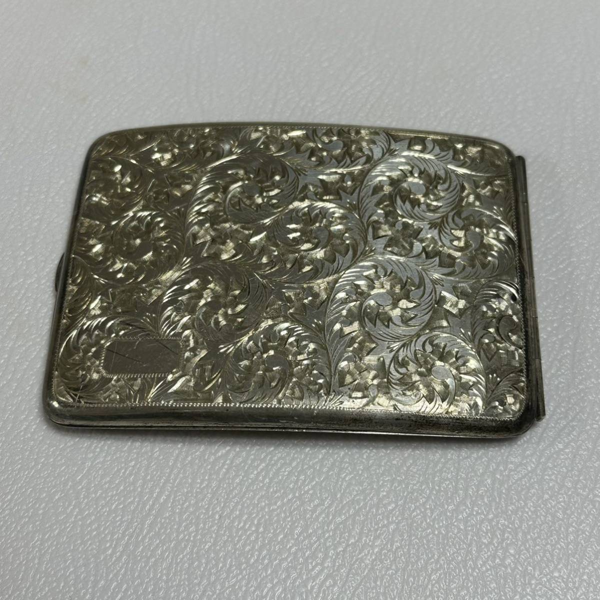 正規品，100%新品 1円～☆ シルバー SILVER 刻印 銀製 シガレット