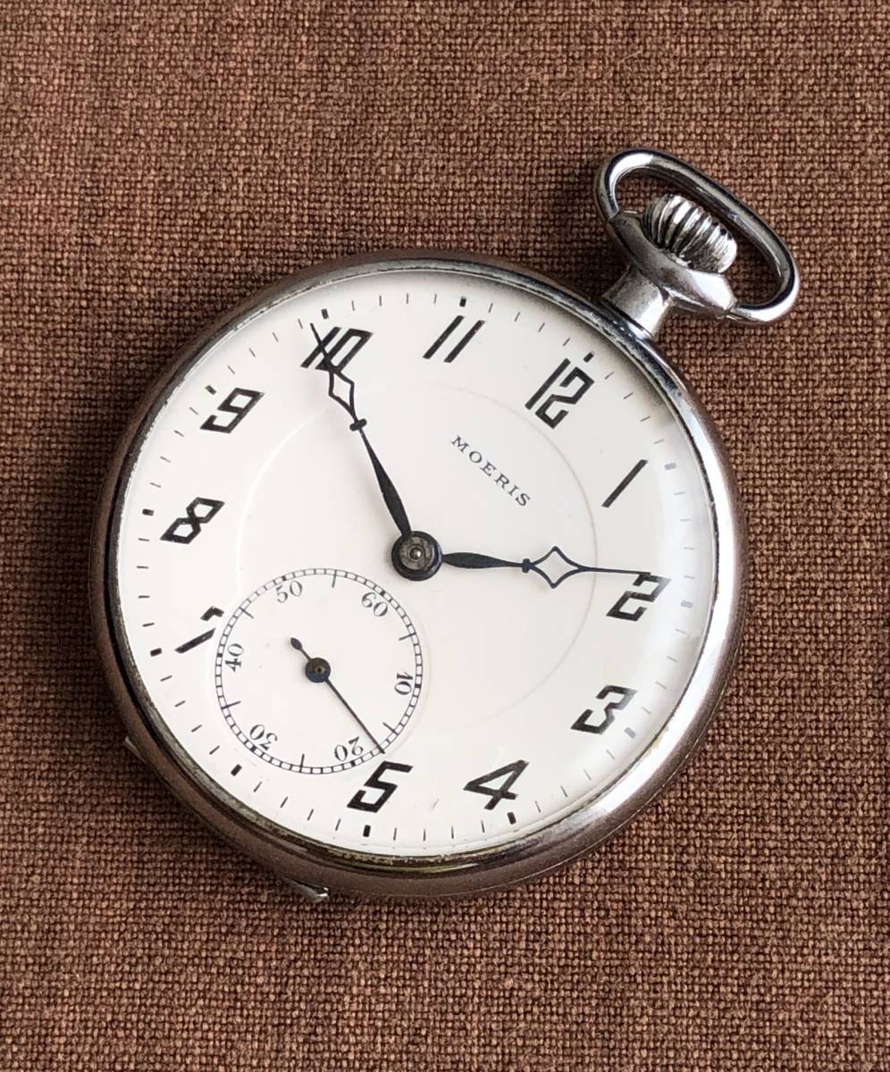 希少 スイス MOERIS モーリス 手巻き アンティーク 懐中時計 MOERIS