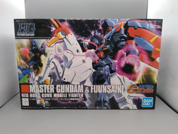 プラモデル (再販)バンダイ 1/144 マスターガンダム&風雲再起 HGFC