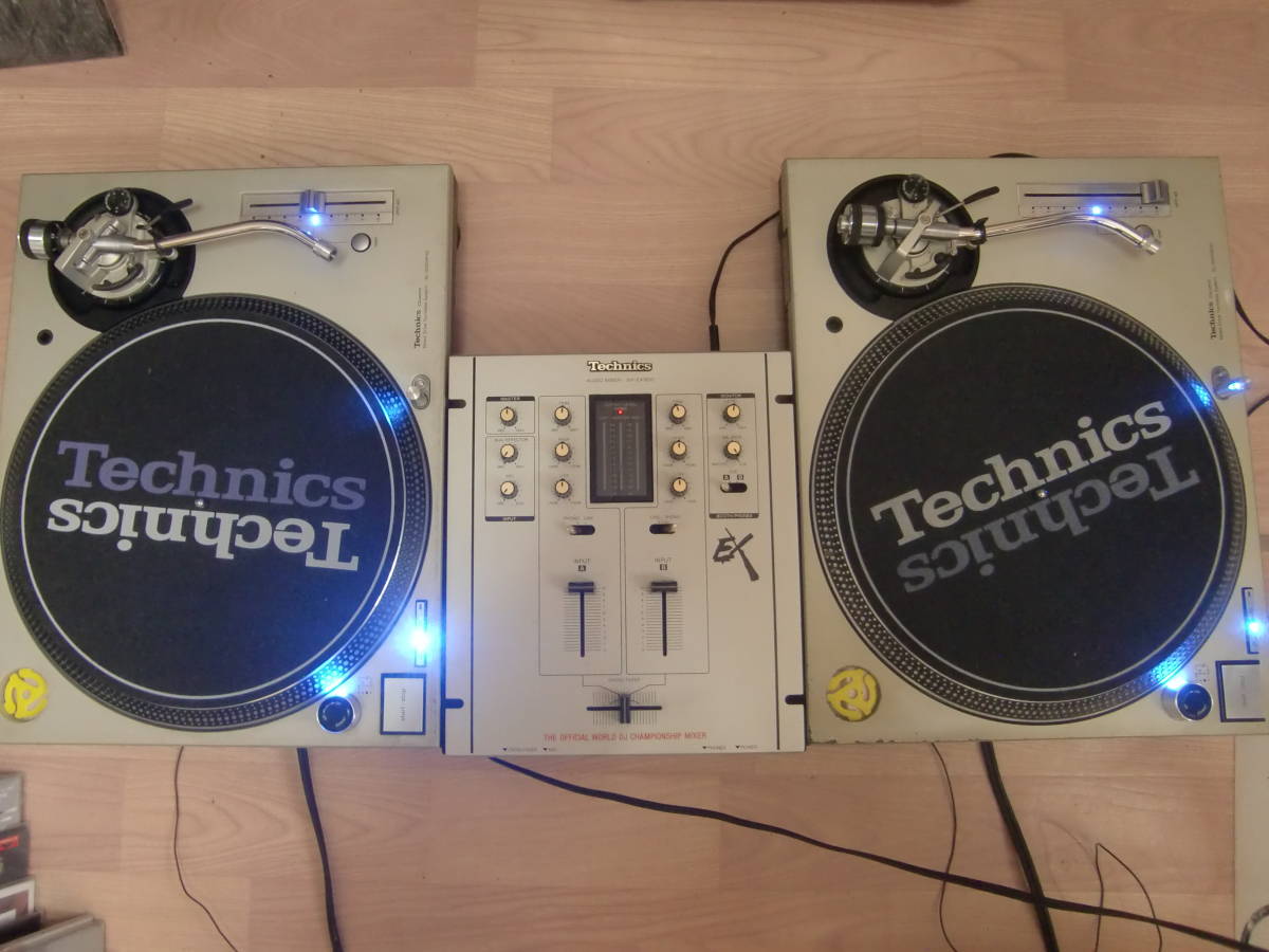 SL-1200MK3 2台+SH-EX1200 1台 テクニクス 新品針付き