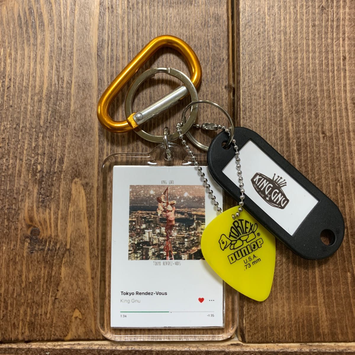 King Gnu CD ジャケット アクリルキーホルダー 全種類セット