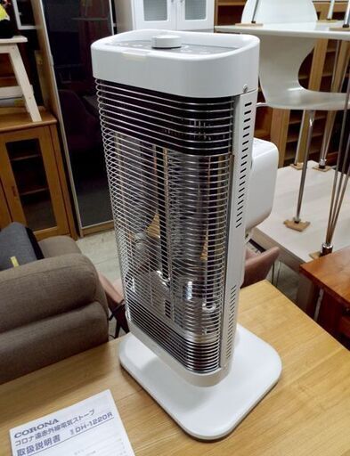 コロナ DH-1220R(W) 遠赤外線電気暖房機 コアヒート コロナ DH-1220R(W