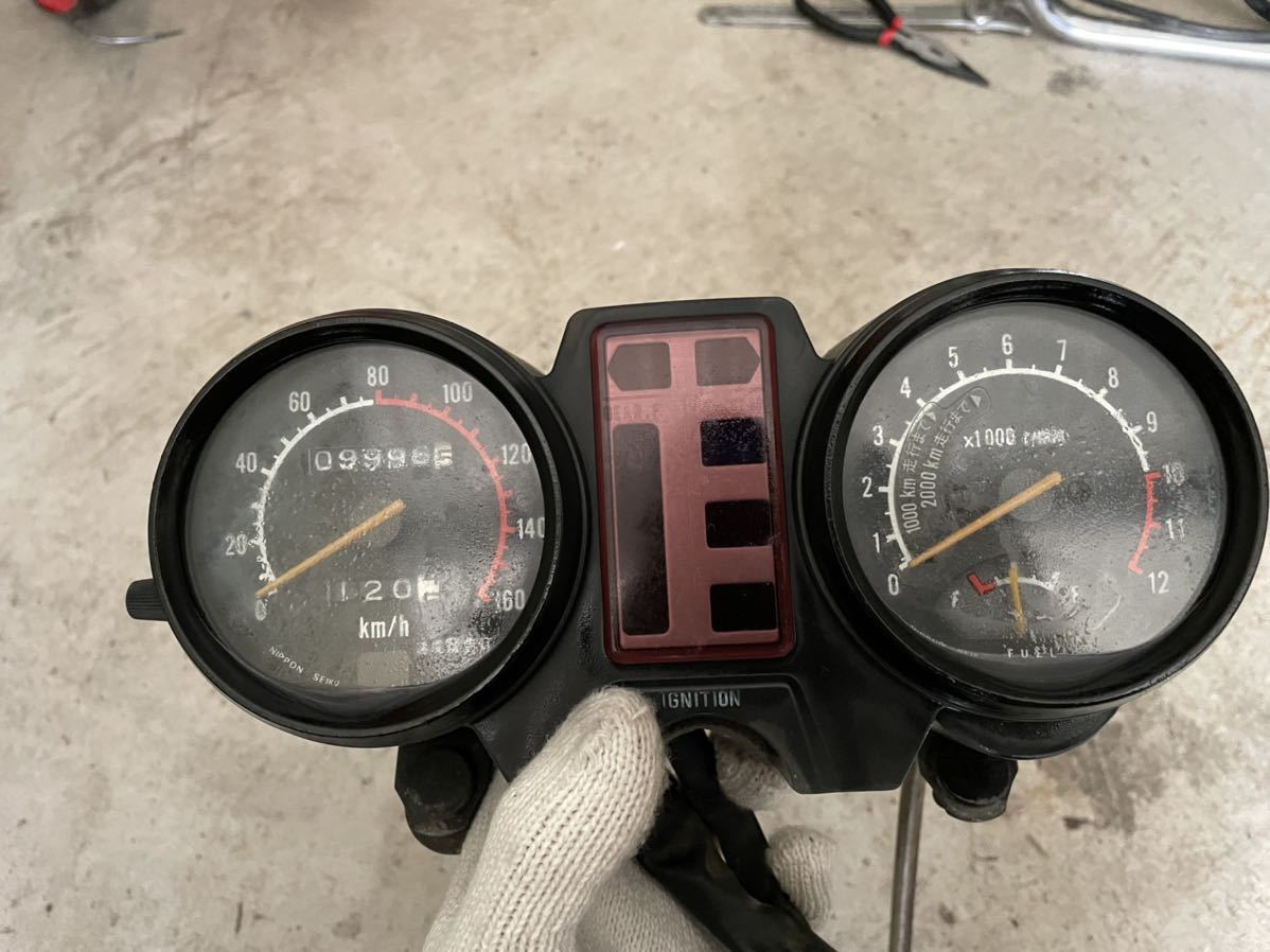 Yahoo!オークション - GSX250E スピードメーター 検)GSX400E ザリ ゴキ