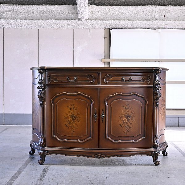 中古 カリモク家具 ドマーニ ルイXVシリーズ サイドボード Karimoku