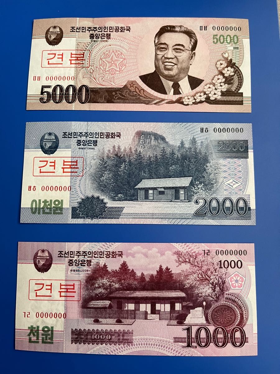 北朝鮮 見本紙幣 未使用 9種類｜Yahoo!フリマ（旧PayPayフリマ）