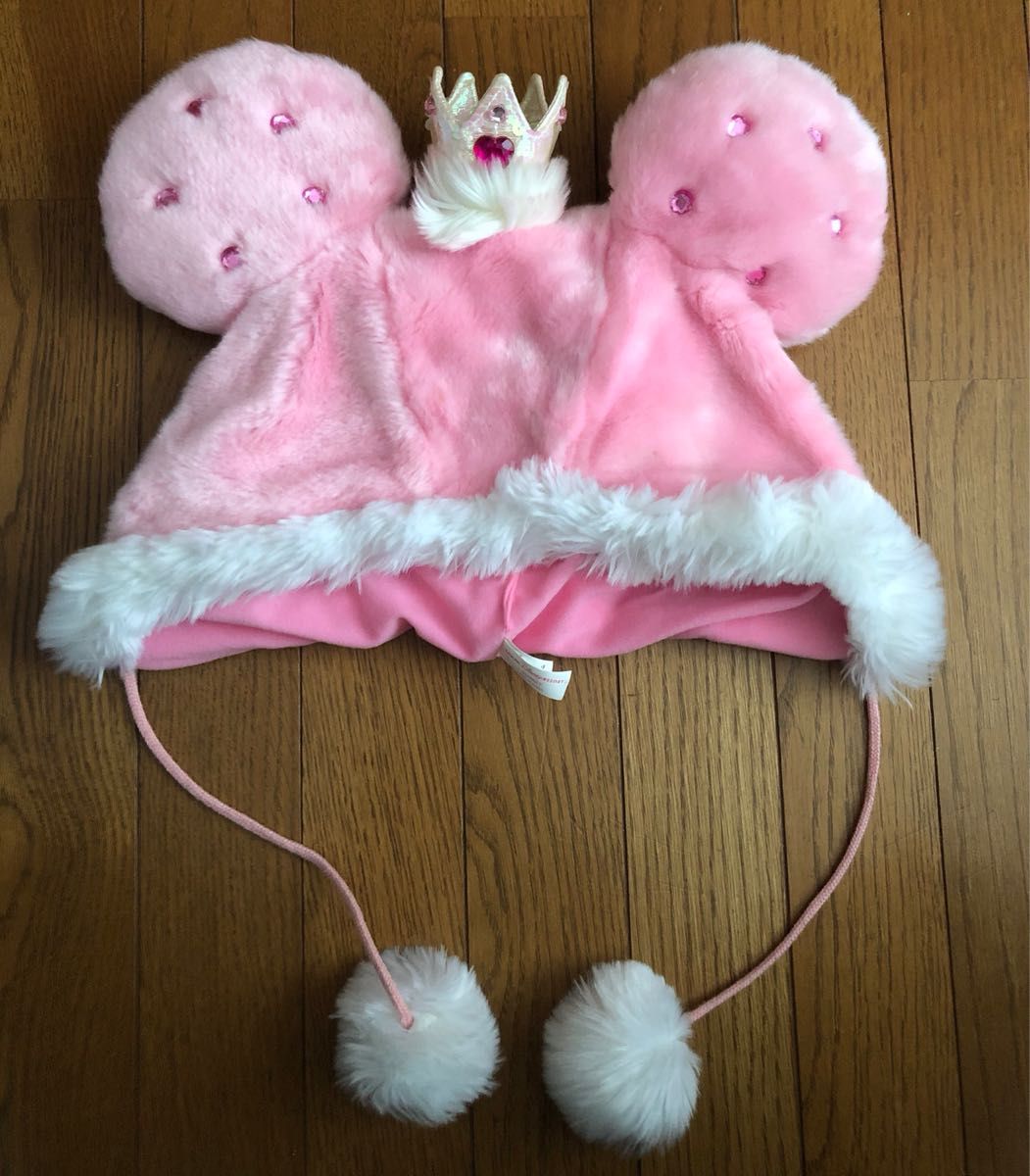 ディズニー ファンキャップ ミニー ピンク