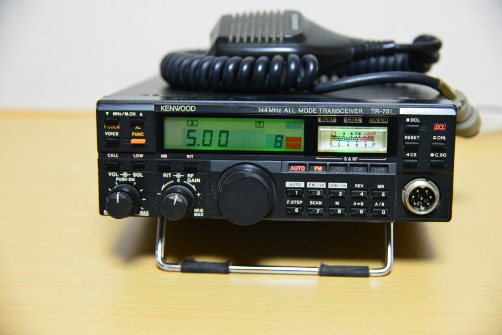 7/15まで出品】KENWOOD TR-751D 144MHz トランシーバー KENWOOD TR