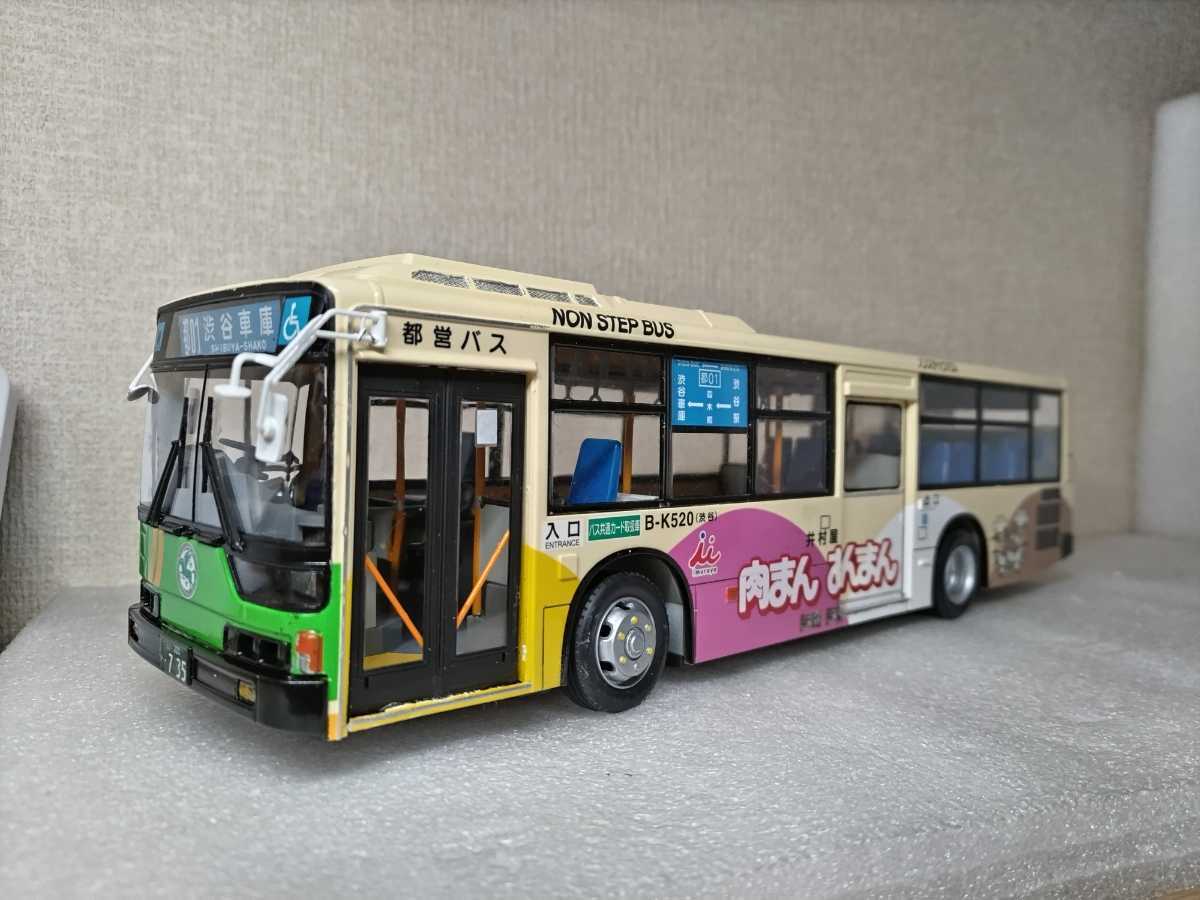 Yahoo!オークション - アオシマ模型 1/32ラッピングバス井村屋肉まんあ