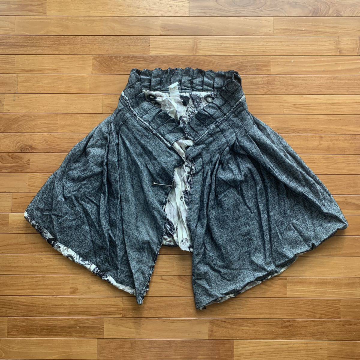 MARC LE BIHAN マルクルビアン ウール/シルク ケープ ブラウス