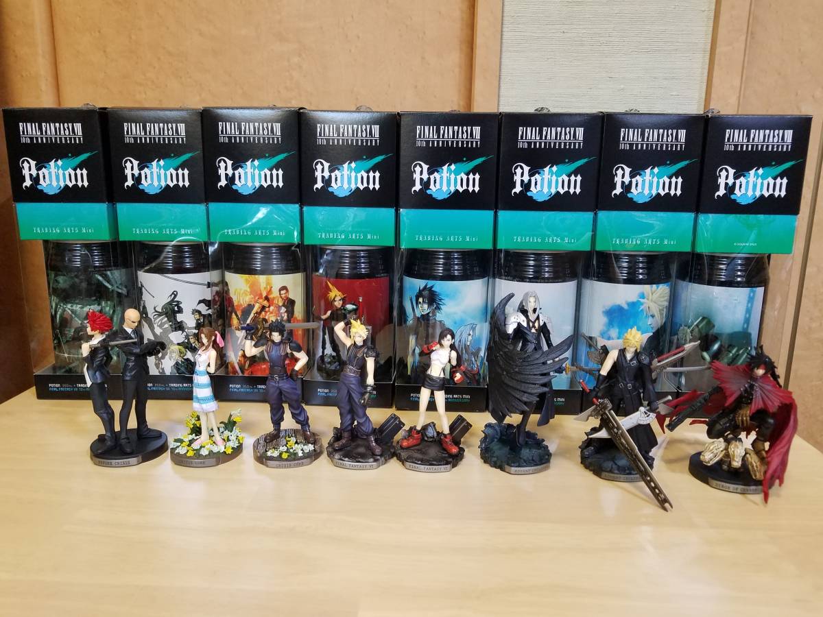 FF7 未開封のフィギュア ポーション缶 FF7 ポーション缶 13種セット