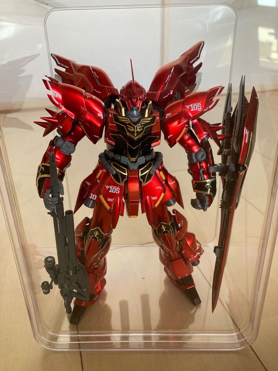 MG シナンジュver kaチタニウムフィニッシュ 部分塗装済 完成品｜Yahoo