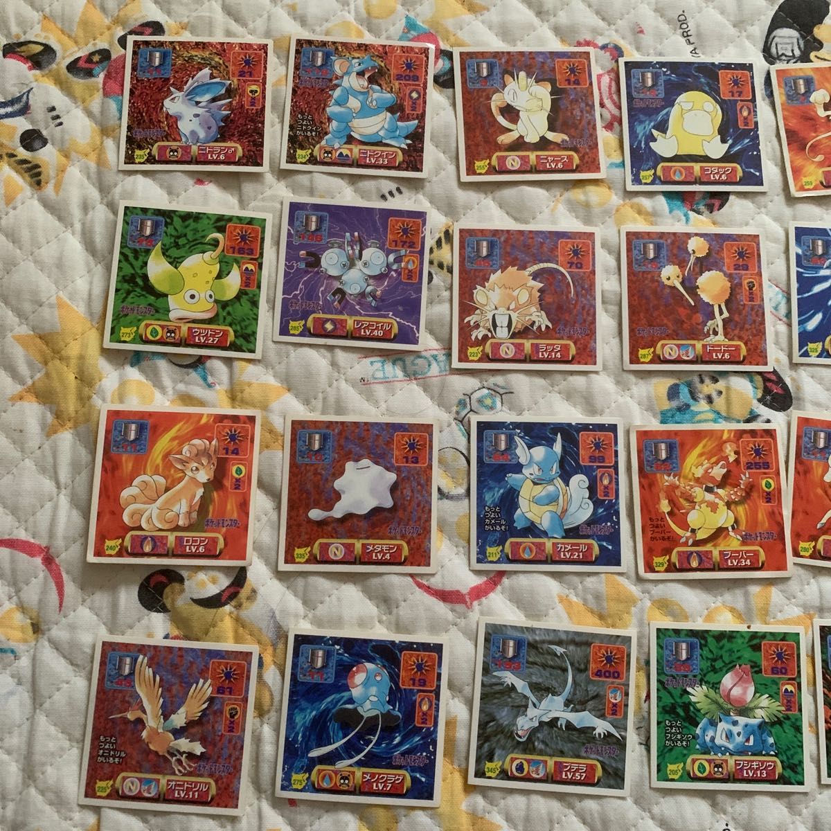 ポケモンシール列伝 アマダシール 初代68枚セット｜Yahoo!フリマ（旧