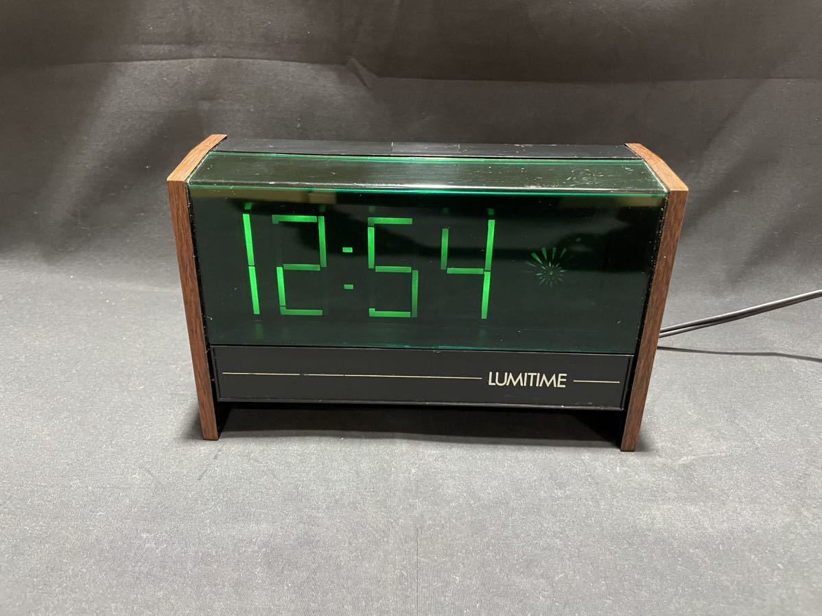 70's LUMITIME ルミタイム スペースエイジ ヴィンテージ 60Hz 【公式通販】