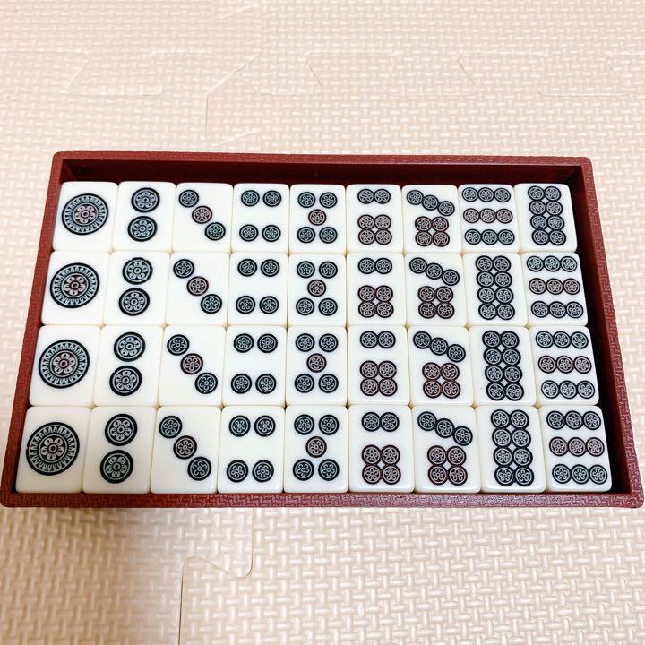 希少】ミズノ丸一 背黒牌 黒牌 麻雀牌 ジャンパイ 当時物 レア レトロ