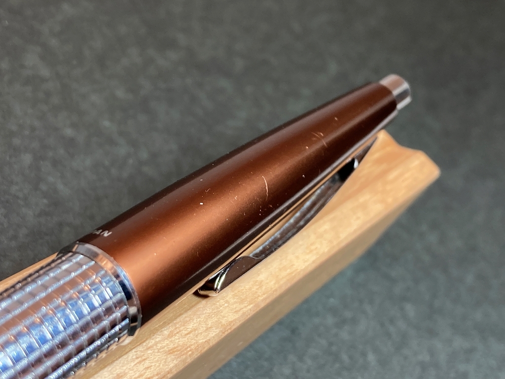 送料無料 キズ有 昭和レトロ ぺんてる ケリー 旧型 ブラウン