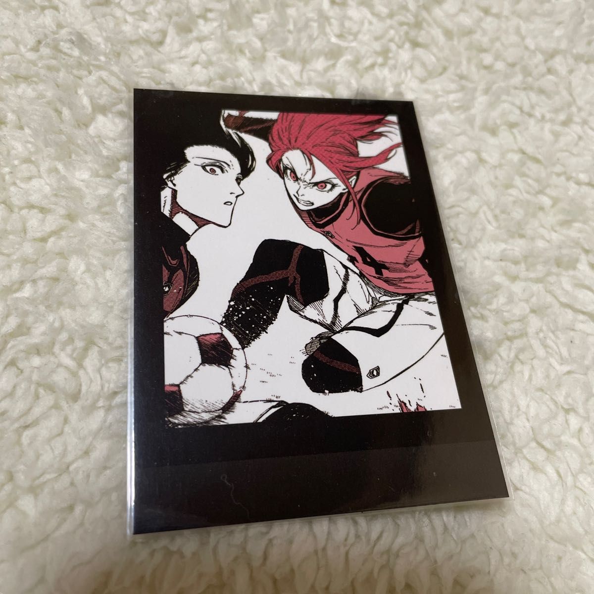 ブルーロック ブルロ 御影玲王 モノクロカード 箔押し モノカ マガジン