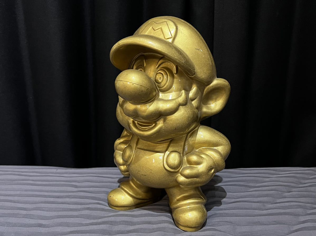 ゴールド 金 マリオ像 非売品 激レア！！ 任天堂 スーパーマリオ