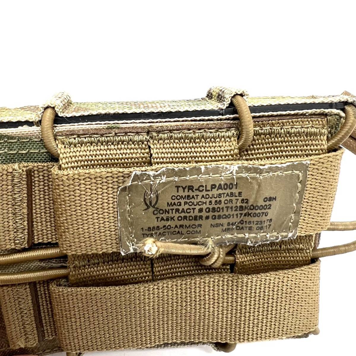 TYR Mag Pouchティール ダブル ライフル マグポーチ マルチカム TYR