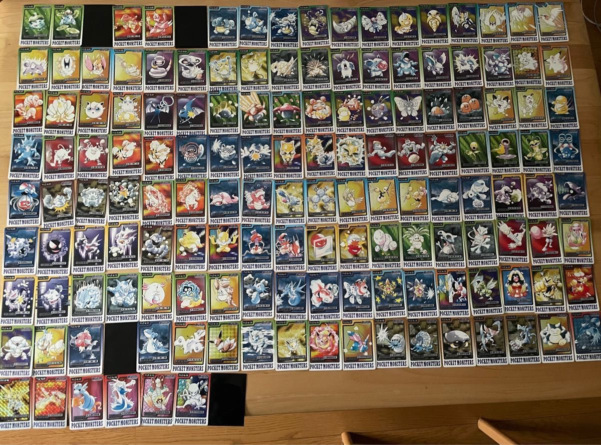 ポケットモンスター 147種類 カードダス バンプレスト バンダイ