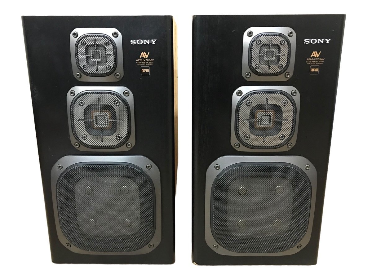 スピーカー・ウーファー SONY APM-V705 AV SONY ペアスピーカー APM