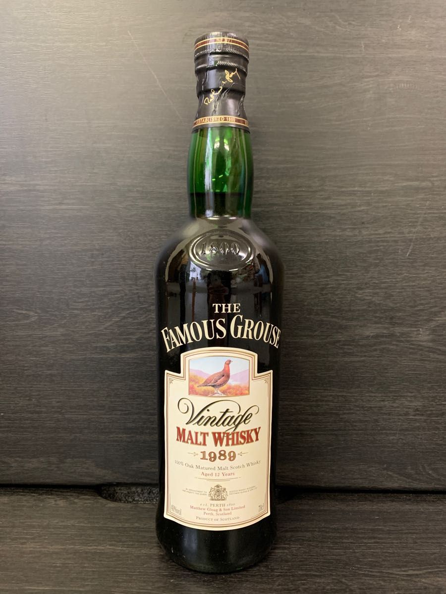フェイマスグラウス 1989 ビンテージモルト 12年 40% 【公式通販】