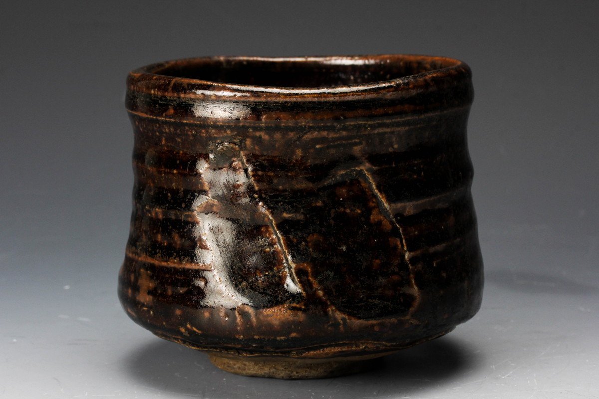 Yahoo!オークション - 時代 加藤春岱 古瀬戸釉茶碗 書付箱 茶道具 本物