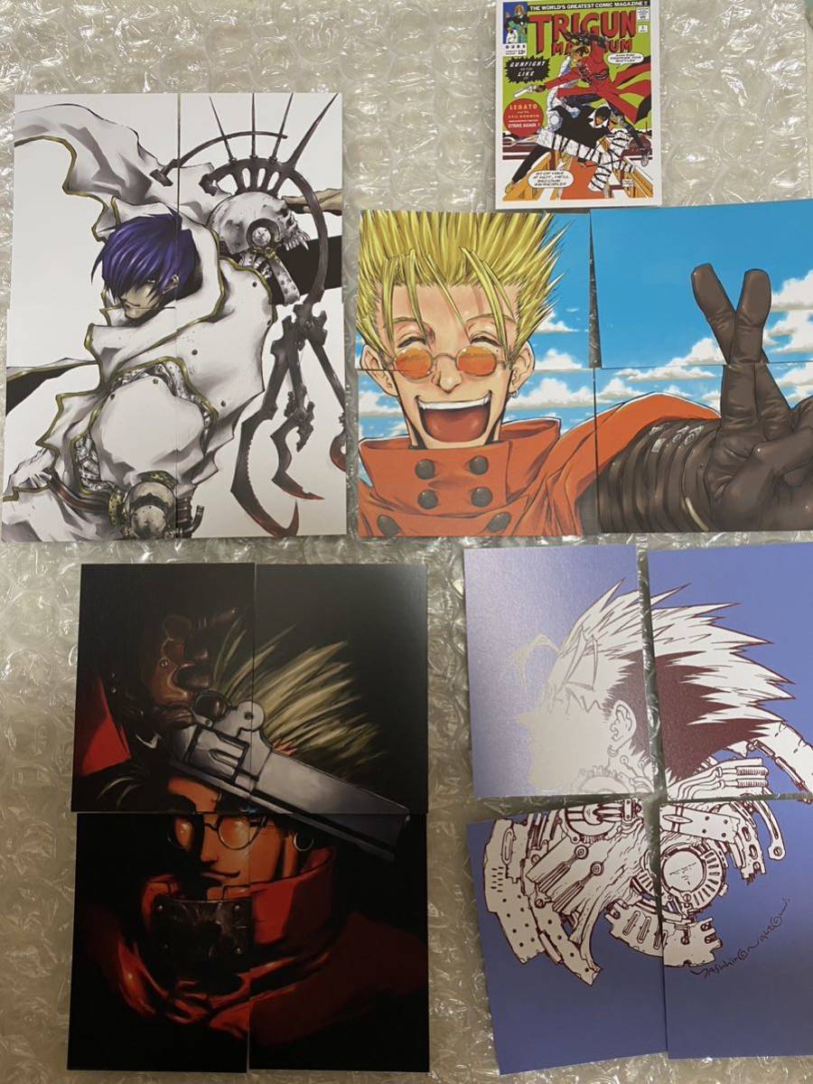 新品 トライガン 繋がるイラストカード17枚コンプセット