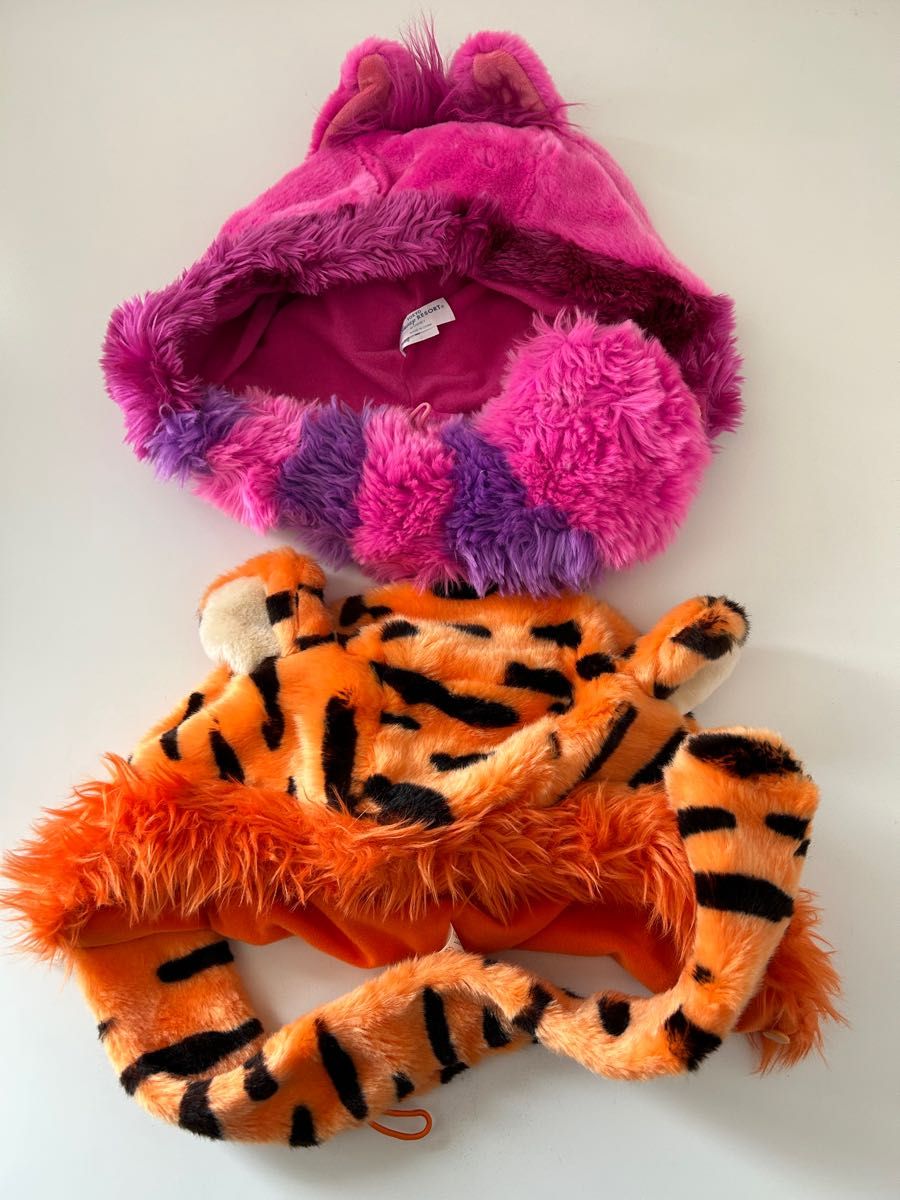 ディズニー チェシャ猫のしっぽ マフラーキャップ ファンキャップ