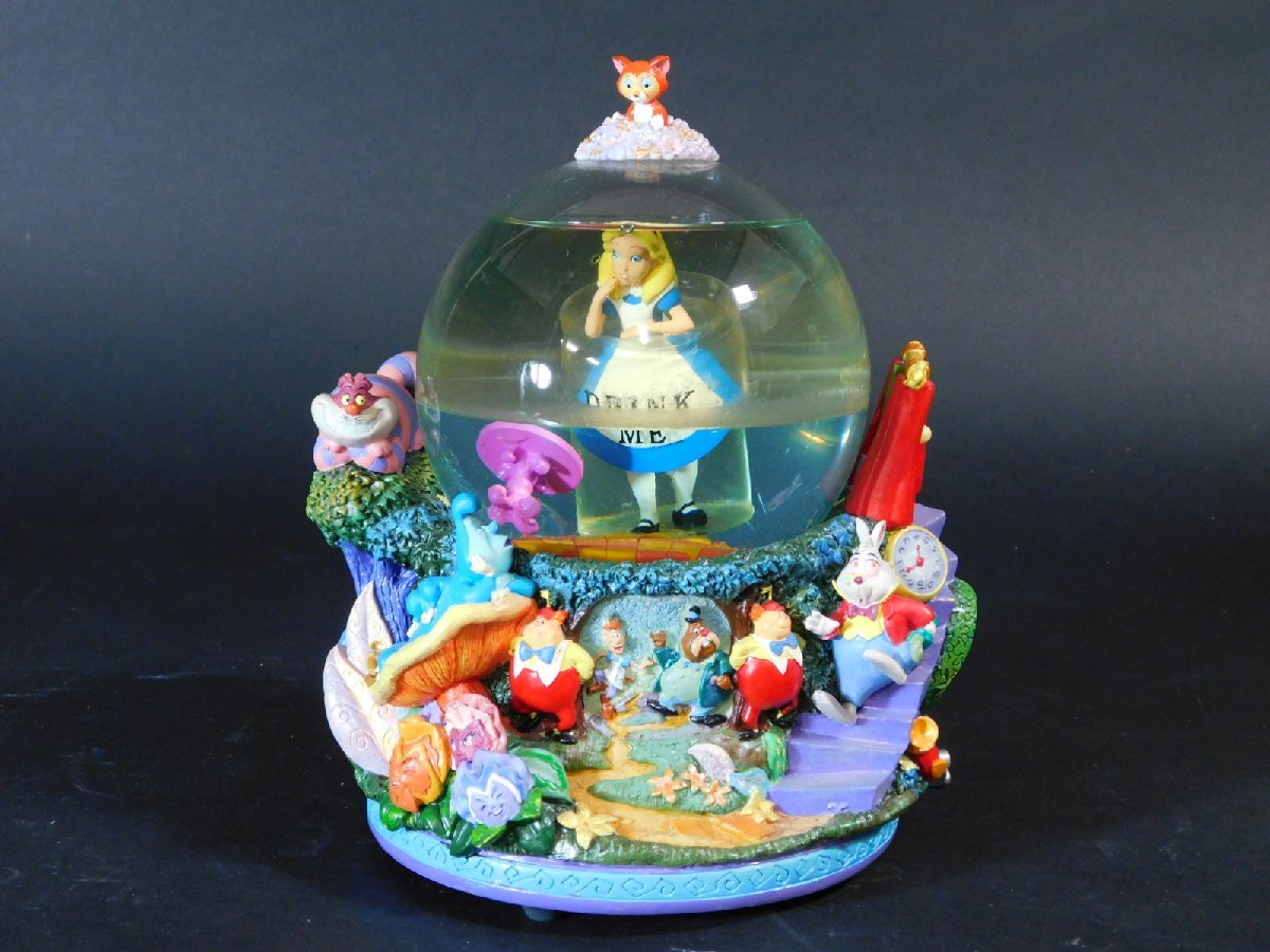 不思議の国のアリス スノードーム オルゴール 不思議の国のアリス